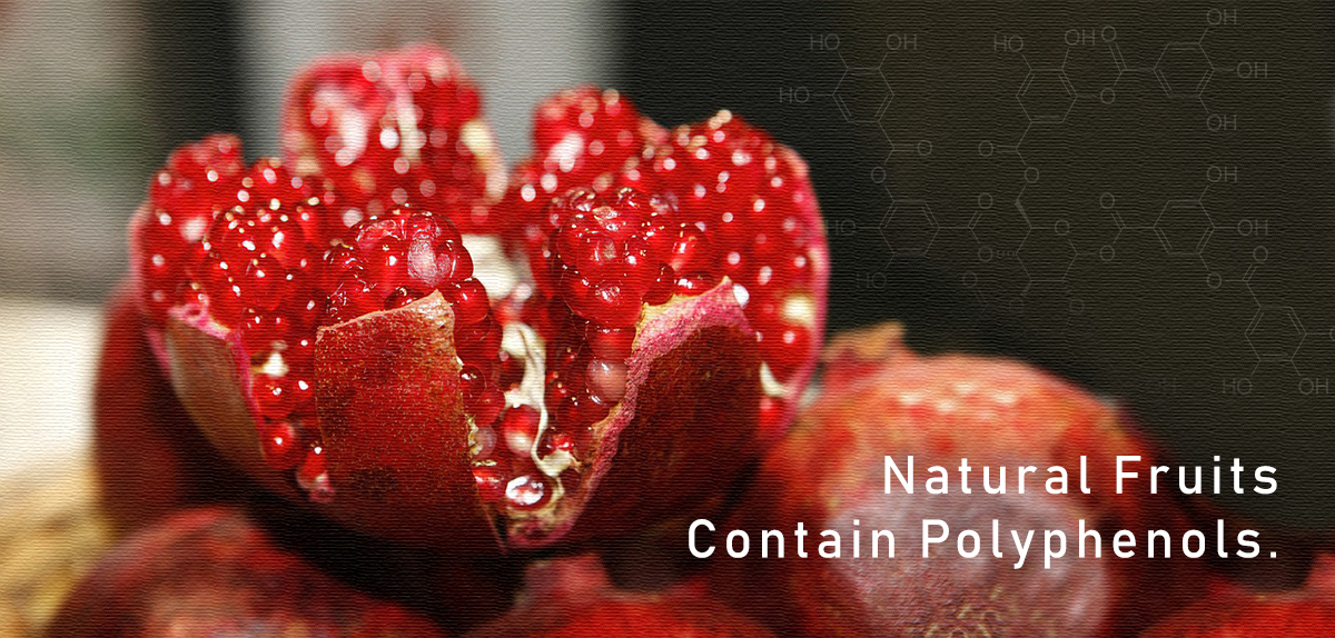 background image of pomegranate